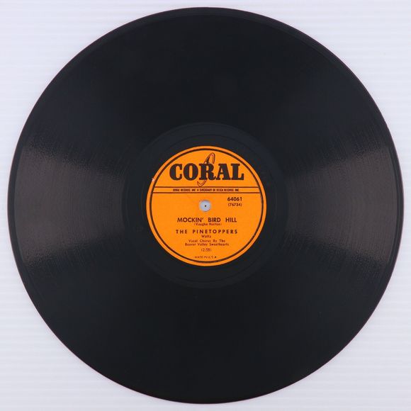 The Pinetoppers - Mockin' Bird Hill / Big Parade Polka 1950 78 rpm Record 64061 - Picture 2 of 16
